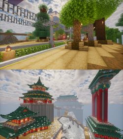 上图由上往下顺序为：花地车站、花地山顶建筑群